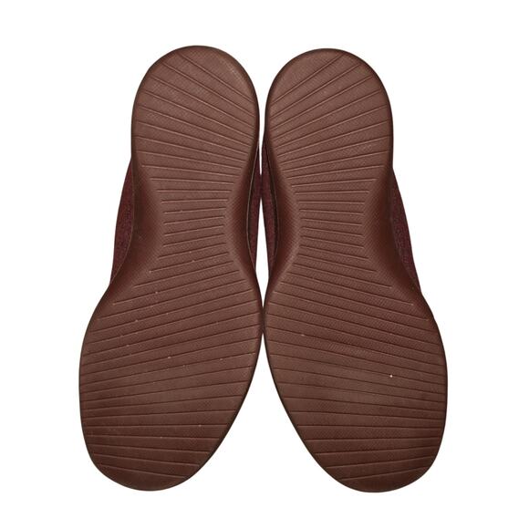 ALLBIRDS $110  Wool Runners Burgundy Lace-Up Sneakers Size‎ 10 - Picture 7 of 7